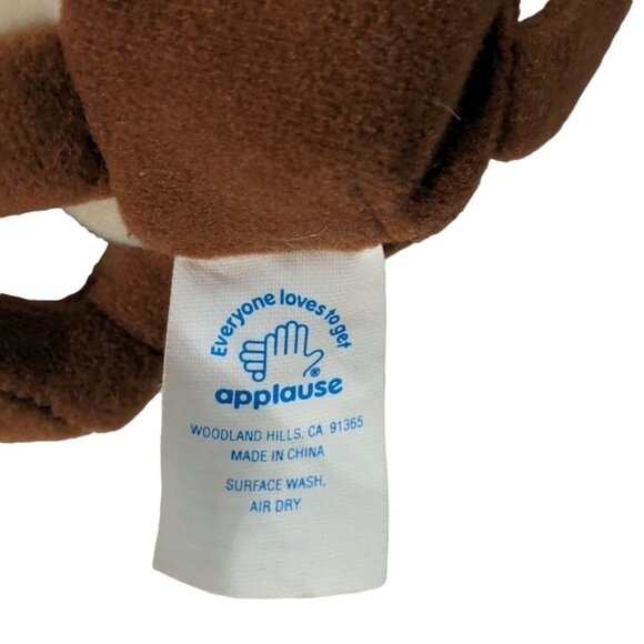 Vintage 1997 Applause Taz Tasmanian Devil Plush 6.5" - Picture 5 of 6